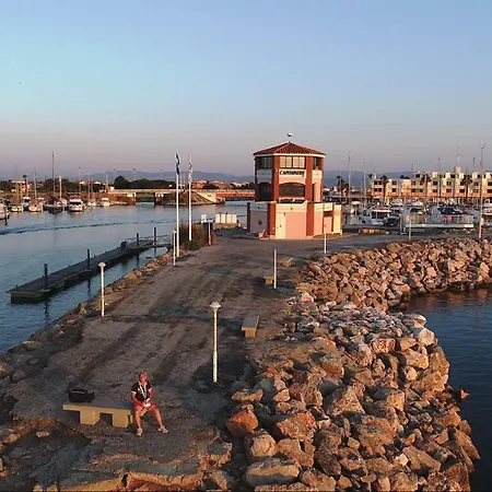 Le Soleil Bleu Wifi Clim Feriehus Le Barcarès