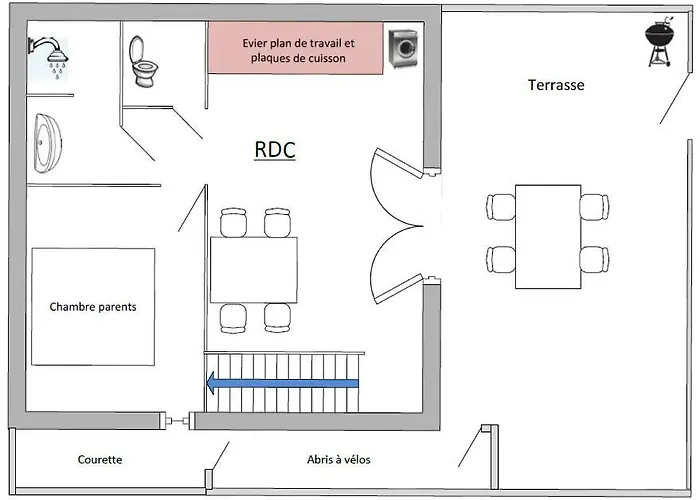 Casa de Férias Le Soleil Bleu Wifi Clim *