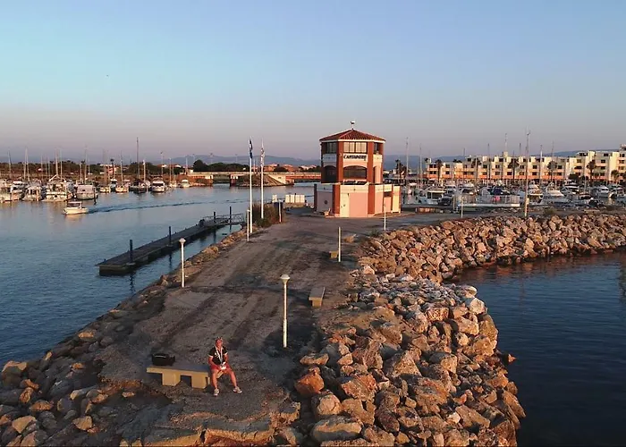 Le Soleil Bleu Wifi Clim Casa de Férias Le Barcarès